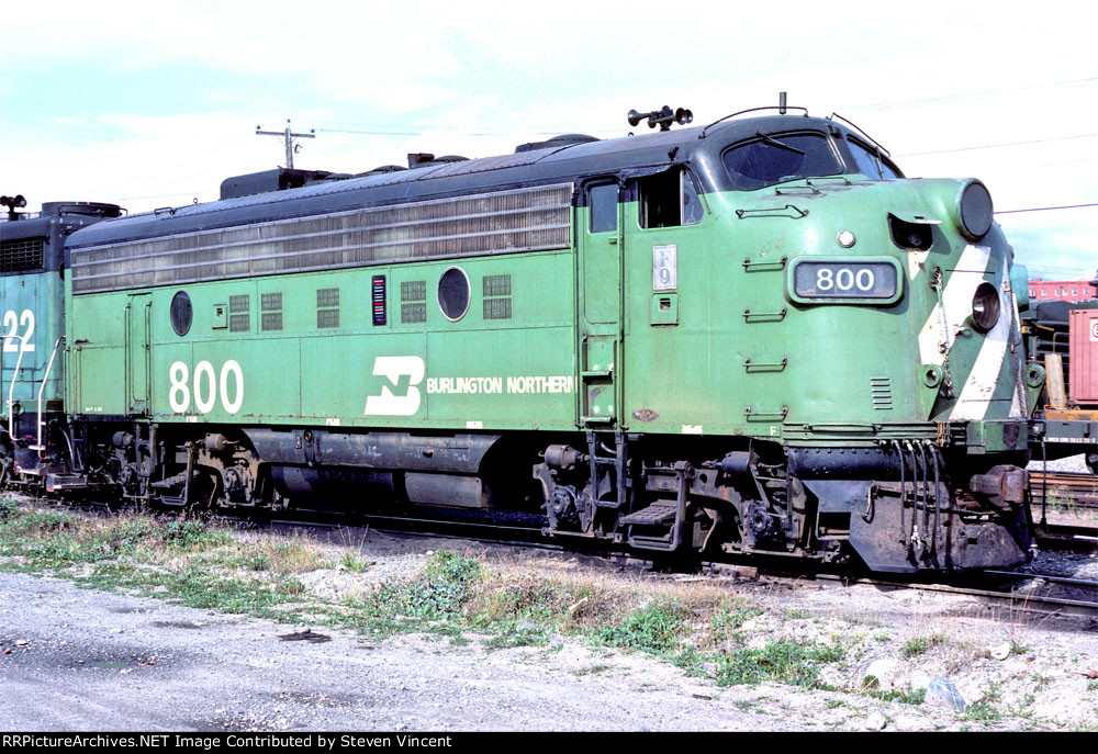 Burlington Northern F9A BN #800